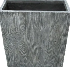 Hot Pflanzkübel Wood 60 x 25 x 72 cm grau Pflanzkübel|Blumentöpfe & Pflanzgefäße