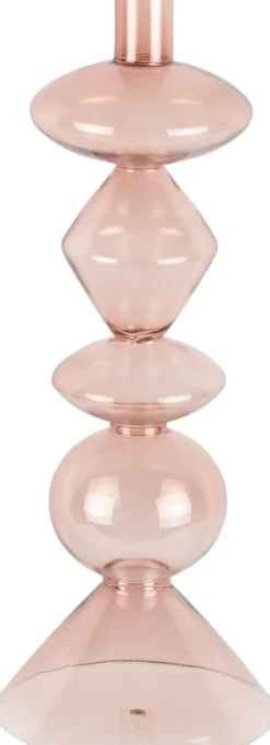 Sale PT Living Kerzenständer Totem rosa D 12,5 H 33 cm Kerzenständer