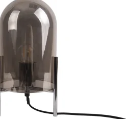 Discount PT Living Tischleuchte Bell grau D 16 H 30 cm Tischleuchten