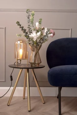 PT Living Tischleuchte Bell braun D 16 H 30 cm Tischleuchten