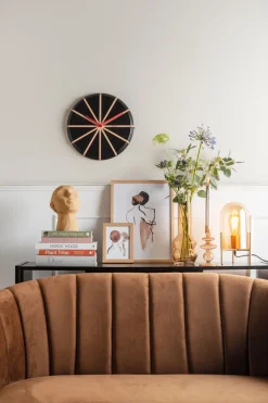 PT Living Tischleuchte Bell braun D 16 H 30 cm Tischleuchten