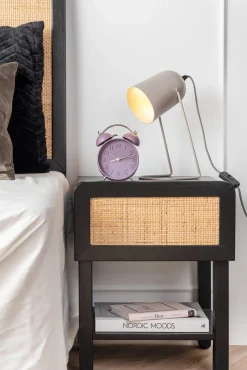 Outlet PT Living Tischleuchte Enchant grau 18 x 14 x 30 cm Tischleuchten