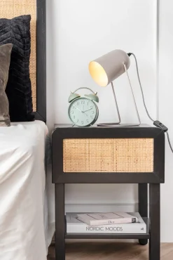 Outlet PT Living Tischleuchte Enchant grau 18 x 14 x 30 cm Tischleuchten