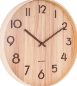 Outlet PT Living Wanduhr Pure natur D 40 H 4,5 cm Uhren