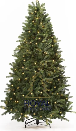 New Royal Christmas Künstlicher Weihnachtsbaum Bogota mit LED-Beleuchtung H 210 cm Künstliche Weihnachtsbäume
