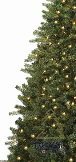 New Royal Christmas Künstlicher Weihnachtsbaum Bogota mit LED-Beleuchtung H 210 cm Künstliche Weihnachtsbäume