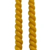 Clearance Rustik Lys Stabkerzen Swirl gelb 8,5 Std. 2 St. Stabkerzen