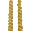 Clearance Rustik Lys Stabkerzen Swirl beige 8,5 Std. 2 St. Stabkerzen