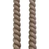Best Rustik Lys Stabkerzen Swirl taupe 8,5 Std. 2 St. Stabkerzen