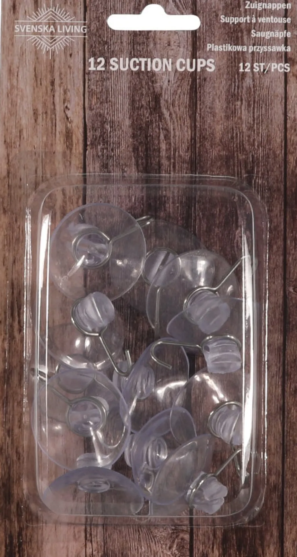 Hot Saugnäpfe mit Haken 12 St. Fensterbilder