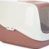 Discount Savic Katzentoilette Nestor rosa /weiß 56 x 39 x 39 cm Katzentoiletten & Zubehör
