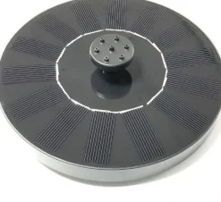 Best Schwimmender Solar-Springbrunnen schwarz D 16 H 5 cm Gartenbrunnen & Wasserspiele