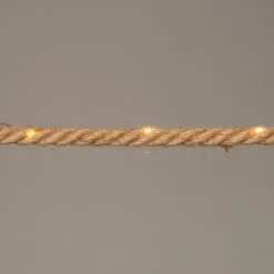 Seil-Lichterkette kupfer 1,5 m mit Timer und 20 LEDs klassisch warm Mini- & Drahtlichterketten