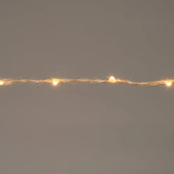 Outlet Seil-Lichterkette kupfer 2 m mit 40 LEDs klassisch warm Mini- & Drahtlichterketten