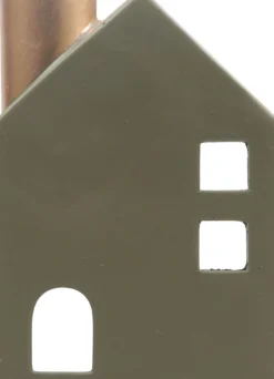 Hot SID Collection Teelichthalter Moos grün 11 x 8 x 16 cm Teelichthalter