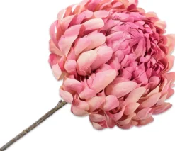 Silk-Ka Kunstblume Chrysantheme rosa 64 cm Kunstblumen