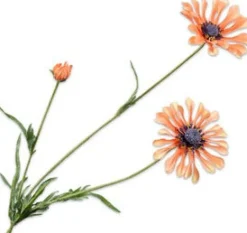 Outlet Silk-Ka Kunstblume Margerite orange 66 cm Kunstblumen