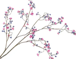 Outlet Silk-Ka Kunstzweig mit Beeren 125 cm lila Künstliche Deko-Zweige