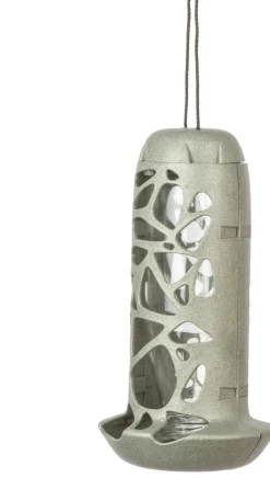 Clearance Singing Friend Futtersilo Tara grau D 13 H 25 cm Gartenvögel|Vogelfutterhäuser