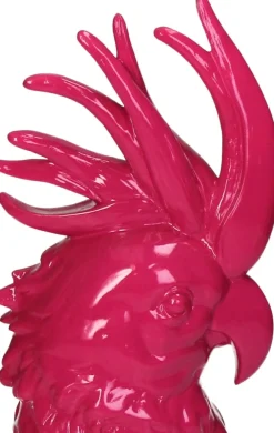 Best Skulptur Kakadu rosa 17 x 12 x 33,3 cm Dekofiguren & -Objekte