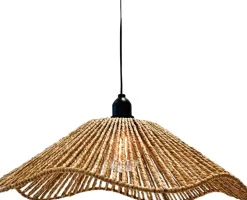 Online Solar Hängelampe natur D 40 H 11 cm Solar Gartenleuchten|Außenleuchten Hängend