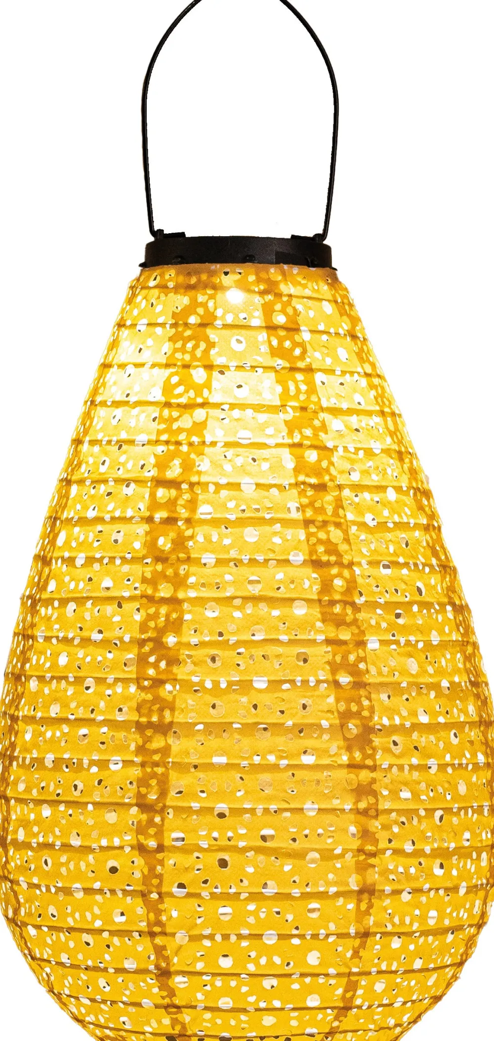 Clearance Solarleuchte Marrakesh gelb D 20 H 29 cm Solar Gartenleuchten|Außenleuchten Hängend