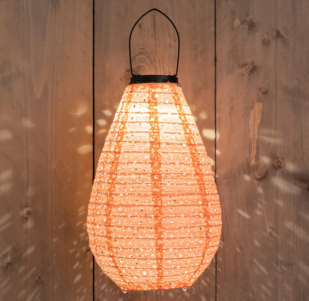 Clearance Solarleuchte Marrakesh rosa D 20 H 29 cm Solar Gartenleuchten|Außenleuchten Hängend