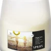 Outlet Spaas Citronella-Kerze Ginger Love weiß 38 Std. D 8,2 H 9,5 cm Kerzen Im Glas|Citronella-Kerzen