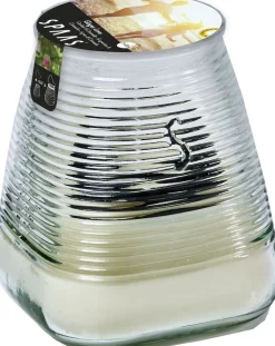 Spaas Citronella-Kerze Ginger Love weiß 45 Std. D 9 H 9,8 cm Kerzen Im Glas|Citronella-Kerzen