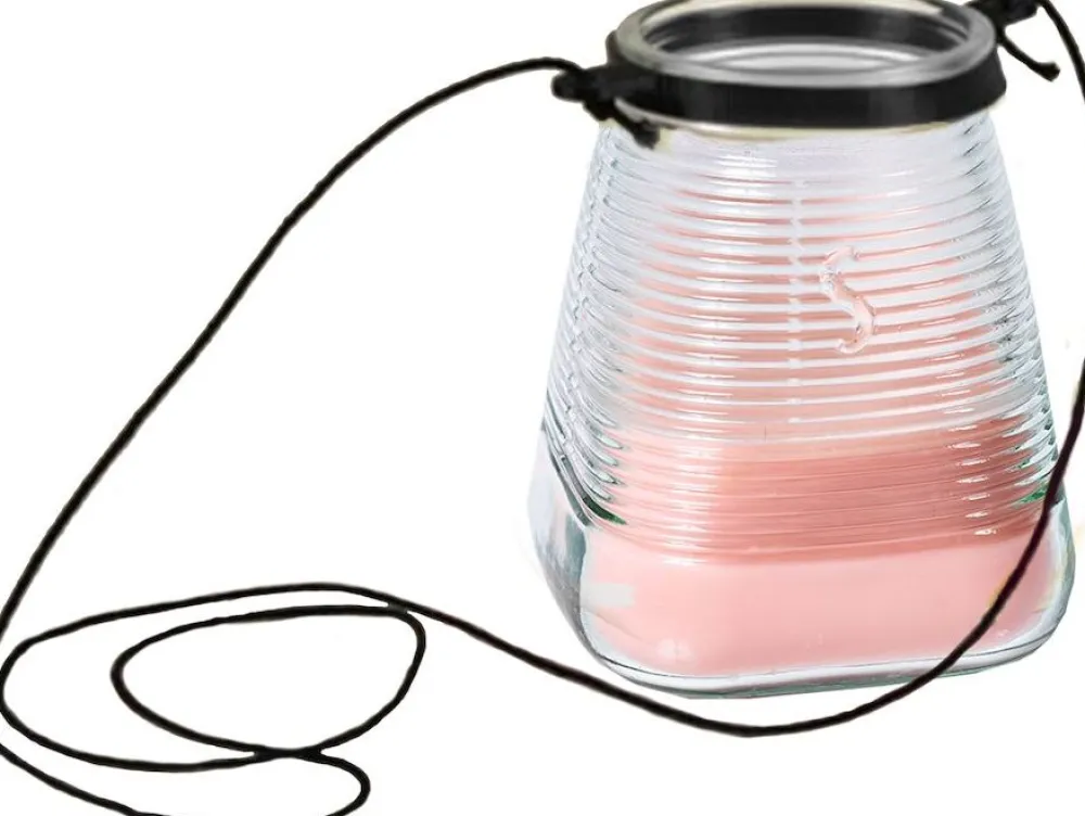 Clearance Spaas Citronella-Kerze Summer Blossom rosa 45 Std. D 9 H 9,8 cm Kerzen Im Glas|Citronella-Kerzen