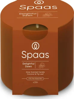 Best Spaas Duftkerze Essential collection Delightful Dawn orange 35 Std. D 7 H 7 cm Kerzen Im Glas|Duftkerzen