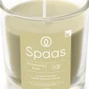 Best Spaas Duftkerze Essential Collection Shimmering Smile grün 25 Stunden D 7,3 H 8,3 cm Kerzen Im Glas|Duftkerzen