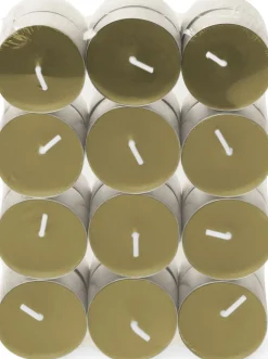 Spaas Duftkerze Essential Collection Romantic Reflections grün 4,5 Stunden D 3,9 H 1,6 cm 24 St. Teelichter|Duftkerzen