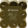 Spaas Duftkerze Essential collection Romantic Reflect grün 4,5 Std. D 3,5 H 1,6 cm 18 St. Teelichter|Duftkerzen