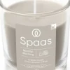 New Spaas Duftkerze Essential Collection Mindful Morning grau 25 Stunden D 7,3 H 8,3 cm Kerzen Im Glas|Duftkerzen