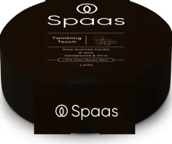 Outlet Spaas Duftkerze Essential collection Twinkling Touch grün 20 Std. D 13 H 4,5 cm Kerzen Im Glas|Duftkerzen