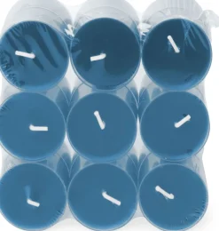 Clearance Spaas Duftkerze Essential collection Soft Sunrise blau 4,5 Std. D 3,5 H 1,6 cm 18 St. Teelichter|Duftkerzen