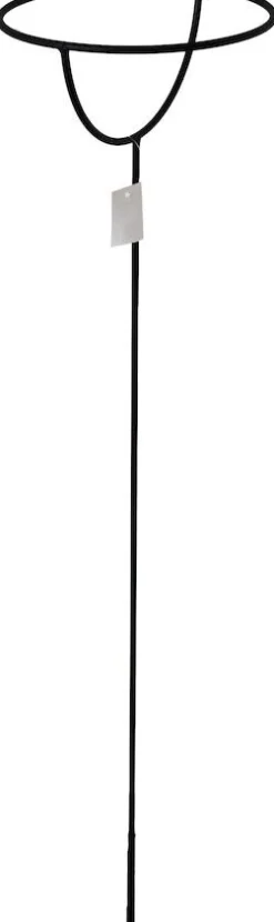 Sale Spaas Halter für Kerze in Terracotta-Schale schwarz D 21 H 100 cm Blumenständer