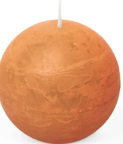 Outlet Spaas Kugelkerze Essential collection orange 24 Std. D 8 H 8 cm Kugelkerzen