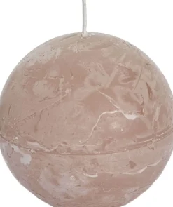 New Spaas Kugelkerze Rustic beige 40 Std. D 10 cm Kugelkerzen