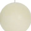 Spaas Kugelkerze Rustic elfenbein 40 Std. D 10 cm Kugelkerzen
