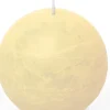 Outlet Spaas Kugelkerze Rustic elfenbein 24 Std. D 8 cm Kugelkerzen