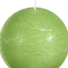 Sale Spaas Kugelkerze Rustic hellgrün 24 Std. D 8 cm Kugelkerzen