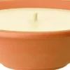 Hot Spaas Outdoor-Kerze in Terracotta-Schale D 23 H 6,5 cm Kerzen Im Glas