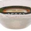 Hot Spaas Outdoor-Kerze in Terracotta-Schale D 23 cm H 6,5 cm Kerzen Im Glas