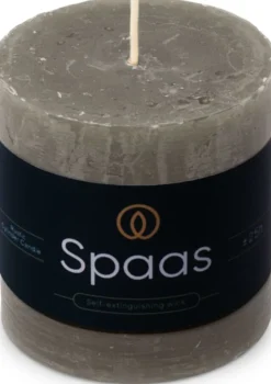 Sale Spaas Stumpenkerze Essential collection grau 25 Std. D 7 H 7 cm Stumpenkerzen