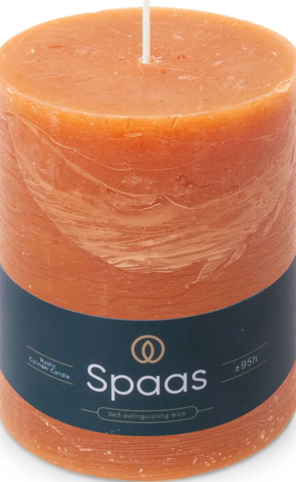 Hot Spaas Stumpenkerze Essential collection orange 95 Std. D 10 H 13 cm Stumpenkerzen