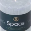 Discount Spaas Stumpenkerze Essential collection hellblau 25 Std. D 7 H 7 cm Stumpenkerzen