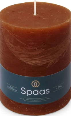 Discount Spaas Stumpenkerze Essential collection bordeaux 95 Std. D 10 H 13 cm Stumpenkerzen