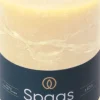 Hot Spaas Stumpenkerze Essential collection creme 65 Std. D 8 H 11 cm Stumpenkerzen